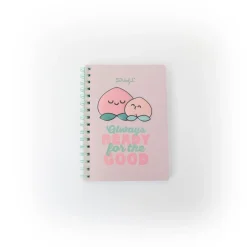 Hot Mr Wonderfull Caderno A5 3D - Pêssego