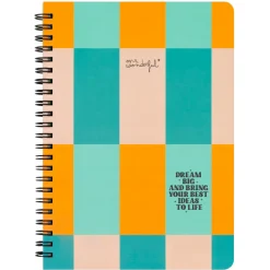 New Mr. Wonderful Caderno A5 - Dream Big And Bring Your Best Ideas