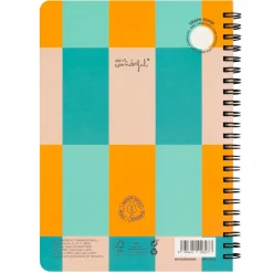 New Mr. Wonderful Caderno A5 - Dream Big And Bring Your Best Ideas