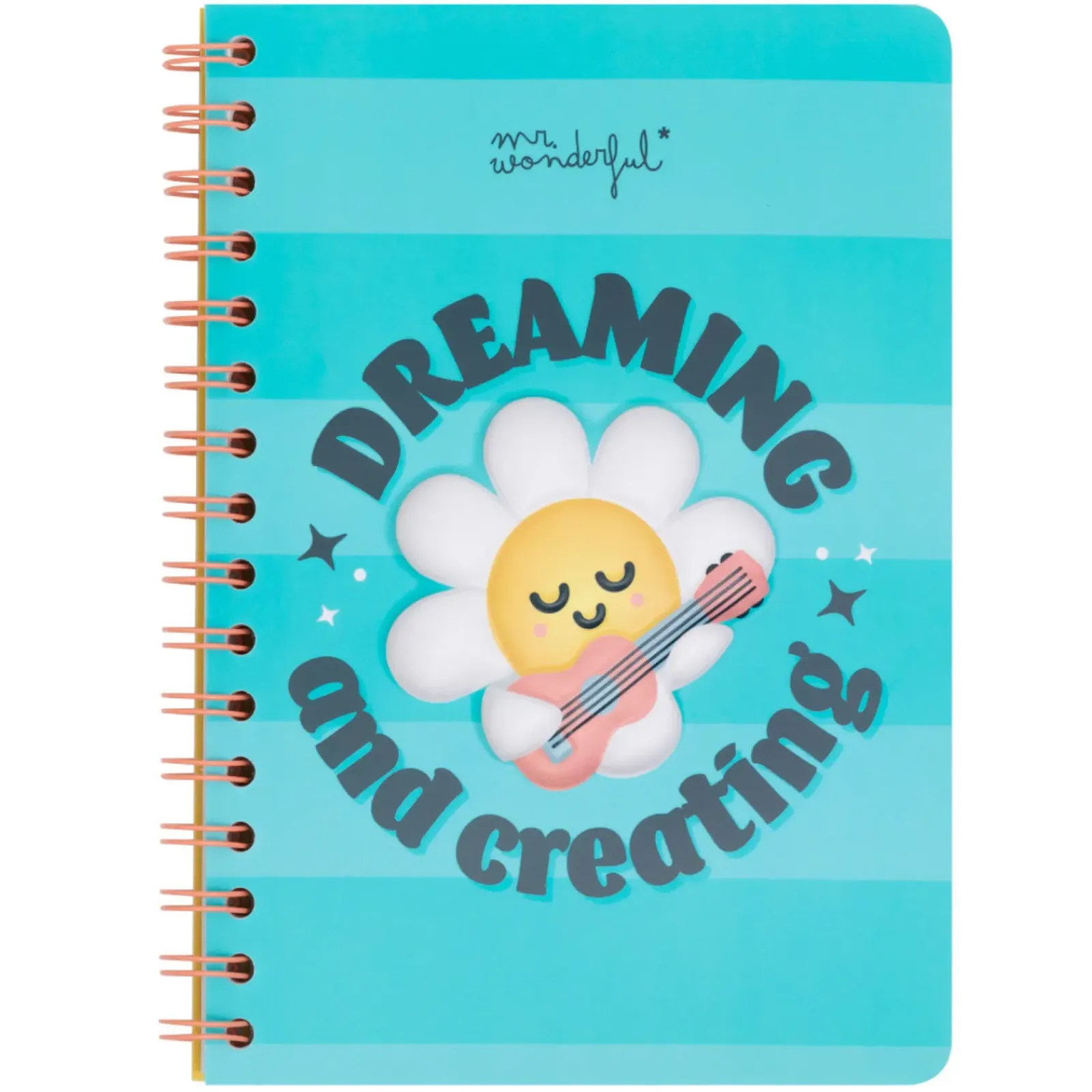 Mr. Wonderful Cadernos E Blocos > Caderno A5 - Dreaming, Creating, Shining