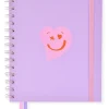 Best Sima Caderno A5 Espiral - Happy Days Purple
