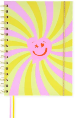 Sima Cadernos E Blocos > Caderno A5 Espiral - Happy Days Smile