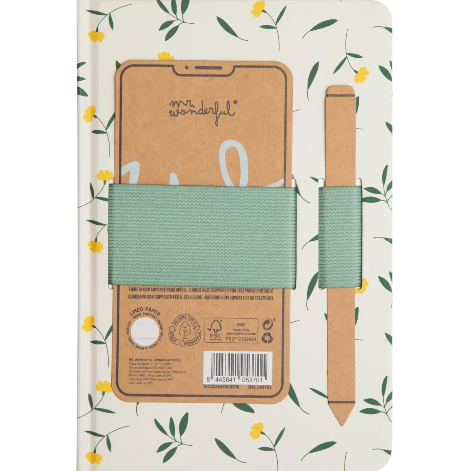 Online Mr. Wonderful Caderno A5 - Flowers Ringtones & Notes