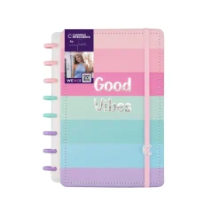Caderno Inteligente Cadernos E Recargas|Cadernos De Disco > Caderno A5 Good Vibes By Indy