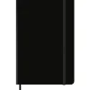 Note! Cadernos E Recargas > Caderno Agrafado A5 Capa Soft com Elástico Pautado Preto