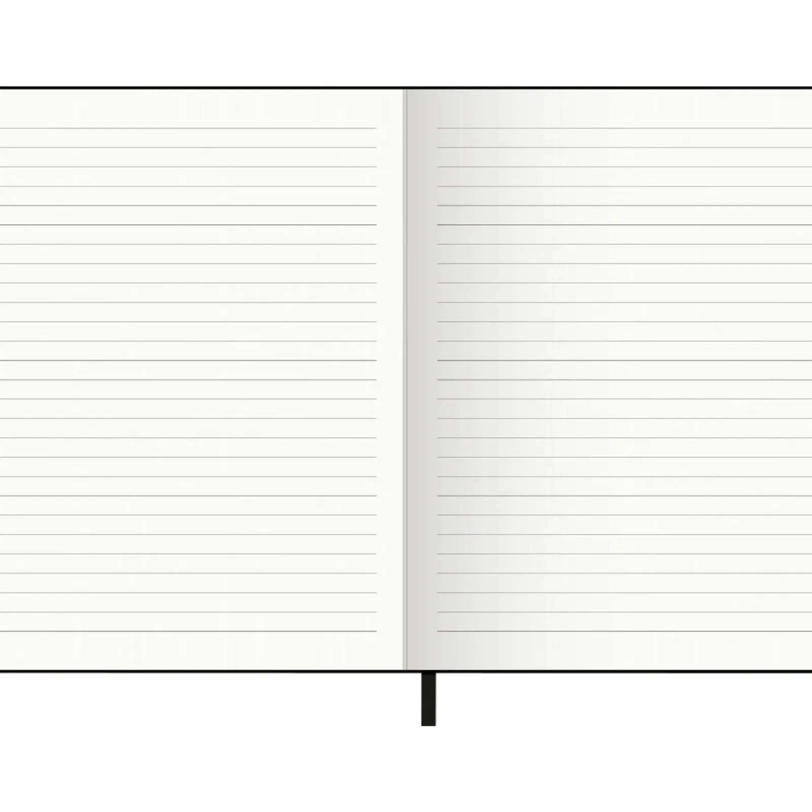 Note! Cadernos E Recargas > Caderno Agrafado A5 Capa Soft com Elástico Pautado Preto