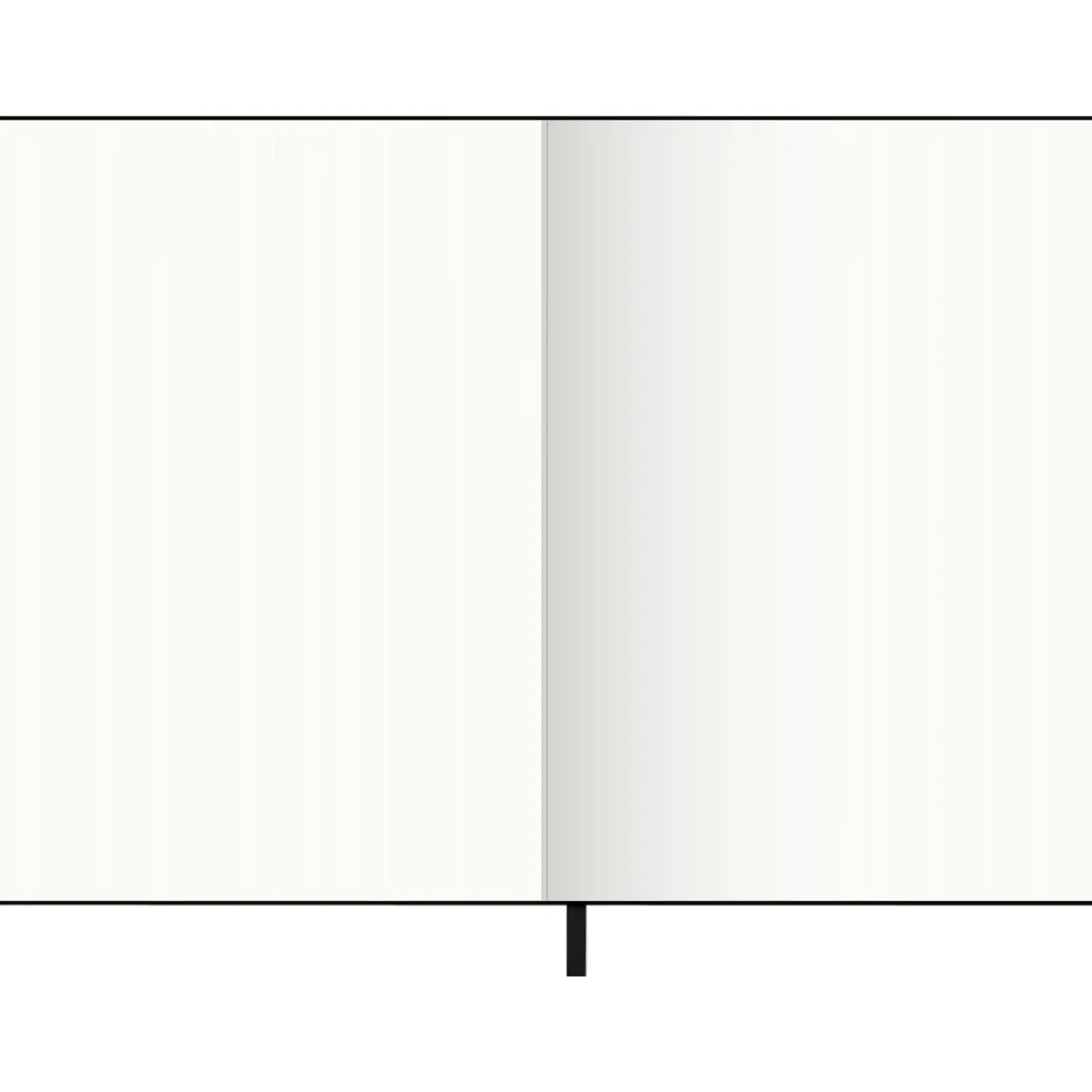 Note! Cadernos E Recargas > Caderno Agrafado A5 Capa Soft com Elástico Liso Preto