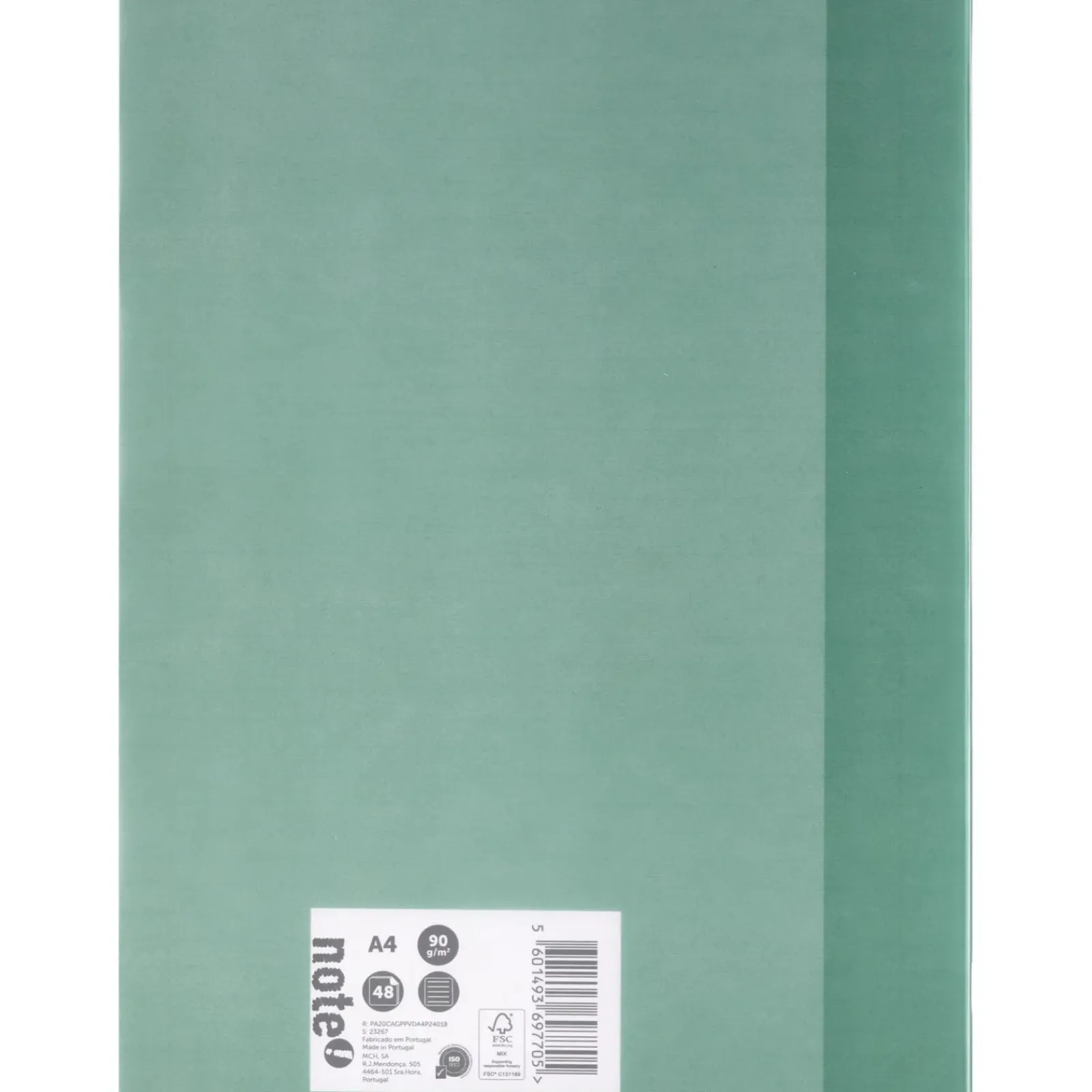 Sale Note! Caderno Agrafado A4 Flex 48 Folhas 90G Pautado Verde Escuro