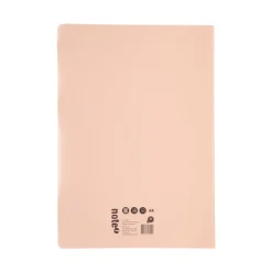 Note! Cadernos E Recargas > Caderno Agrafado A4 Flex 48 Folhas Quadriculado Pastel (artigo sortido)