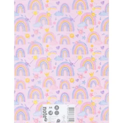 New Note! Caderno Agrafado A4 Flex Pautado 48 Folhas 90G Unicorn