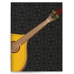 Online Note! Caderno Agrafado A5 32 folhas Guitarra Portuguesa
