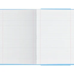 Note! Caderno Agrafado A4 48 Folhas Pautado 2Em1 Pastel