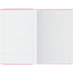 Note! Caderno Agrafado A4 48 Folhas Pautado 2Em1 Pastel