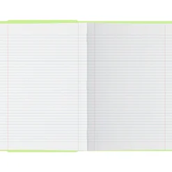Note! Caderno Agrafado A4 48 Folhas Pautado 2Em1 Pastel