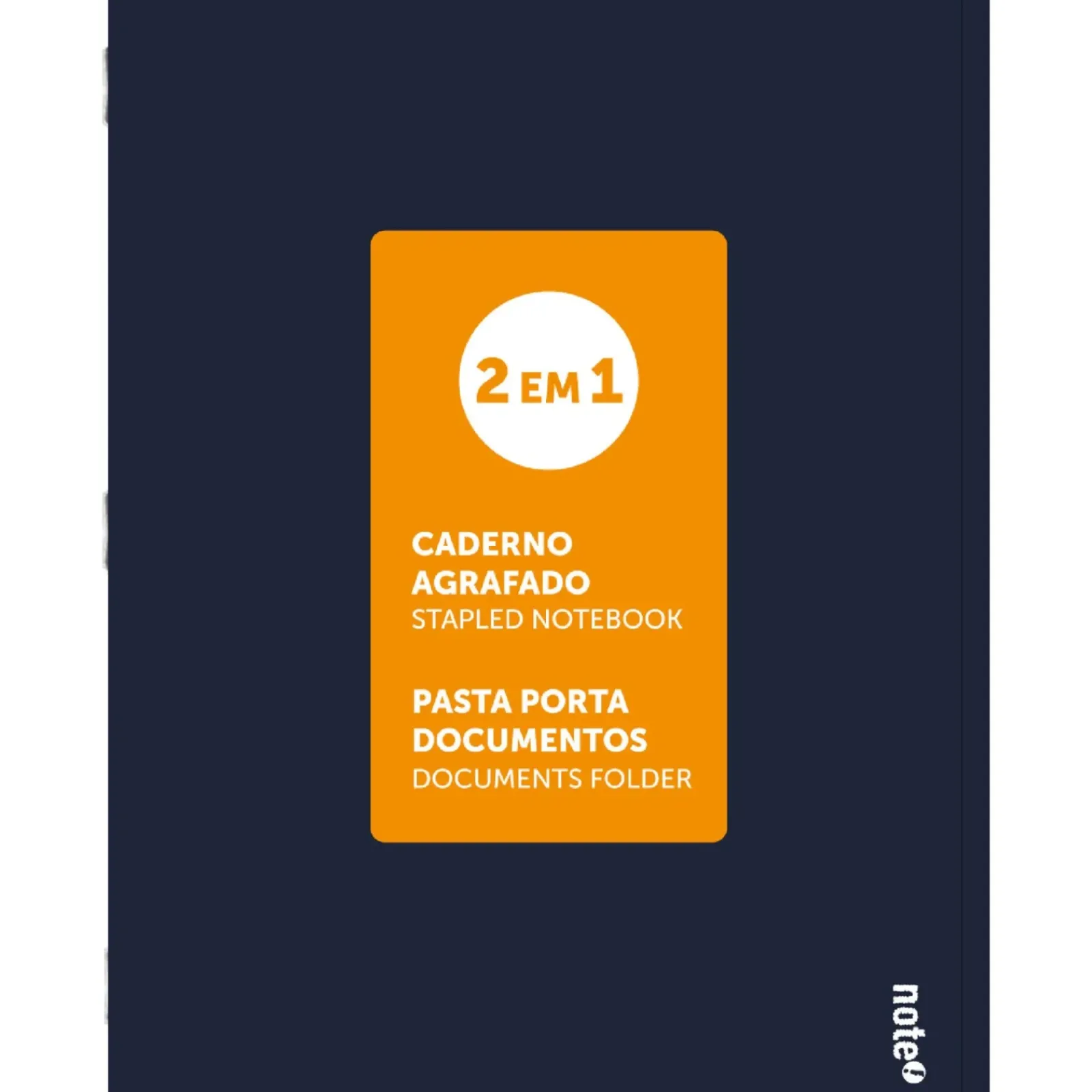 Note! Cadernos E Recargas > Caderno Agrafado A4 48 Folhas Pautado 2Em1