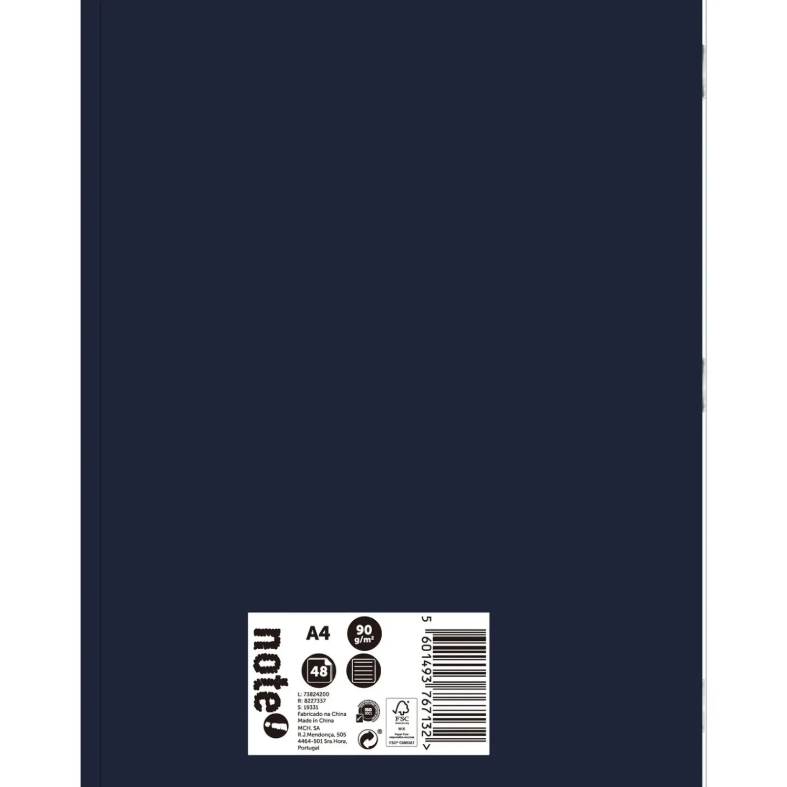 Note! Cadernos E Recargas > Caderno Agrafado A4 48 Folhas Pautado 2Em1