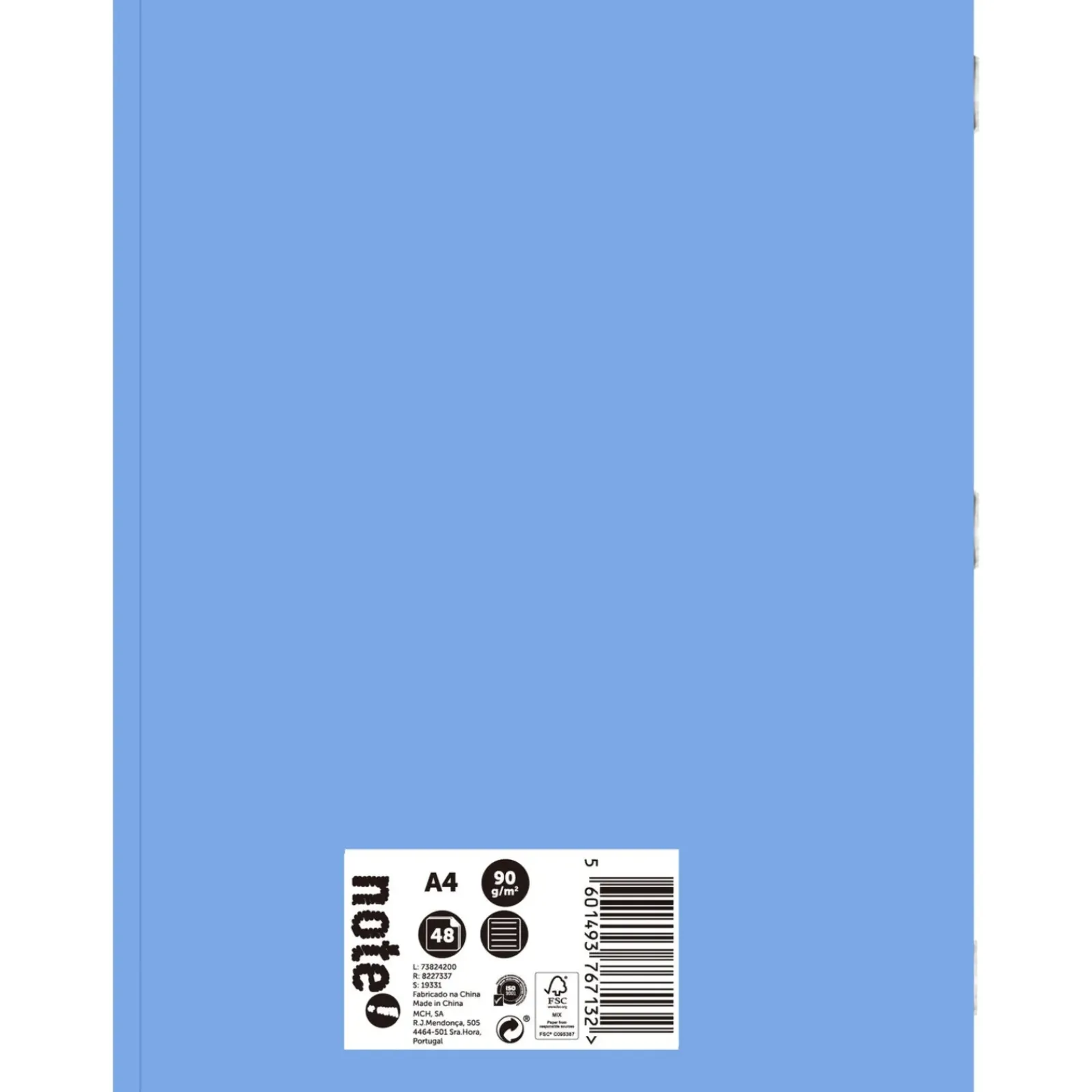 Note! Cadernos E Recargas > Caderno Agrafado A4 48 Folhas Pautado 2Em1