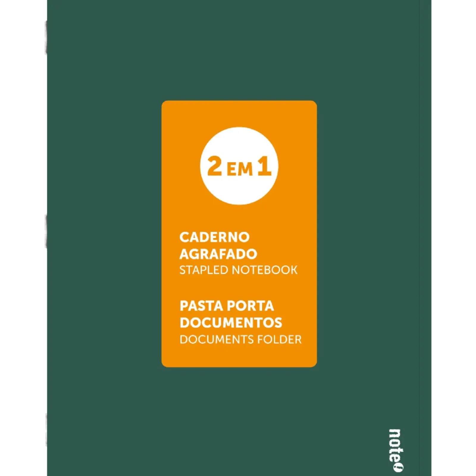 Note! Cadernos E Recargas > Caderno Agrafado A4 48 Folhas Pautado 2Em1