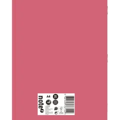 Note! Cadernos E Recargas > Caderno Agrafado A4 48 Folhas Quadriculado 2Em1