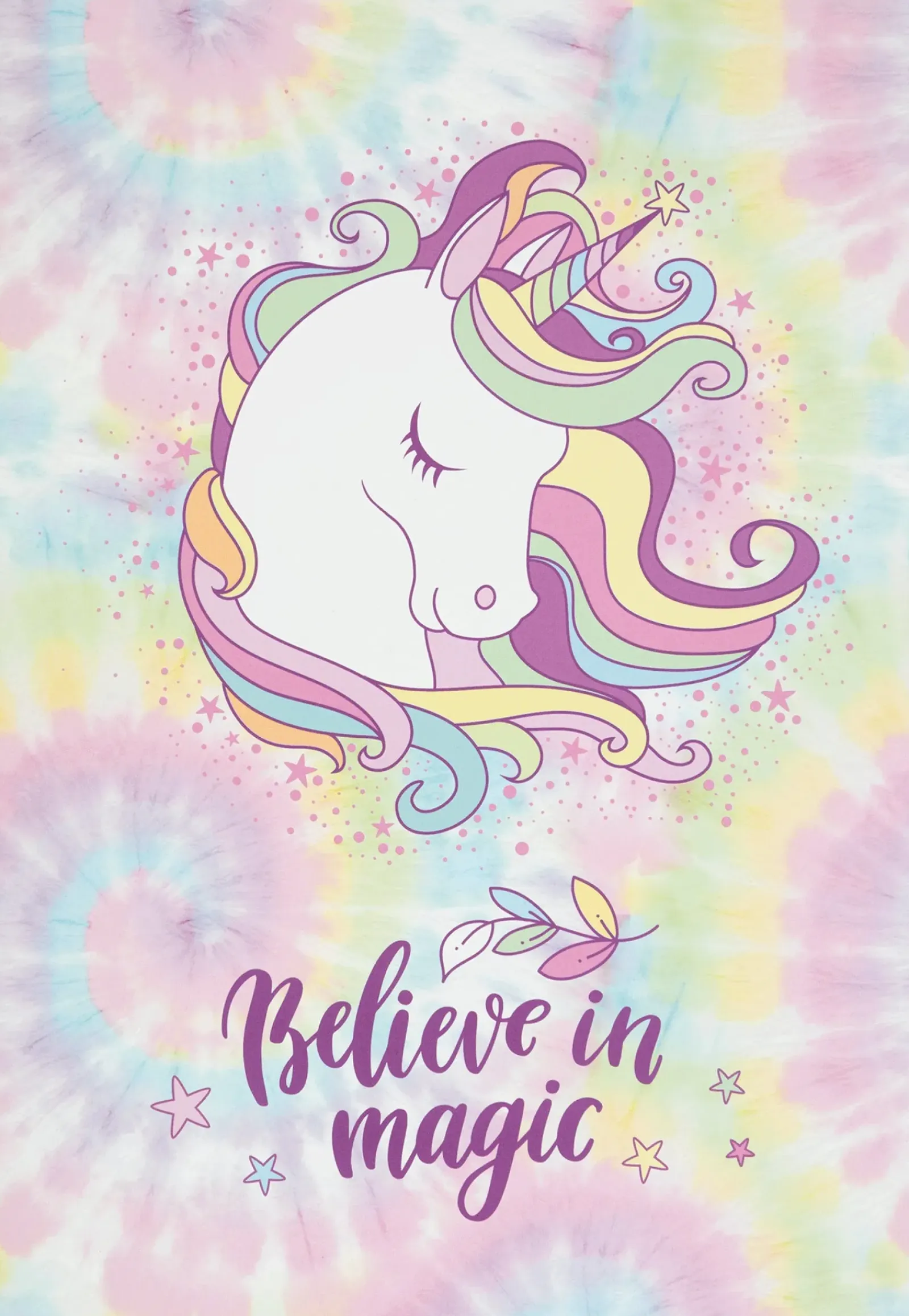 Note! Cadernos E Recargas > Caderno Agrafado A4 Pautado 40 Folhas 60g Unicorn