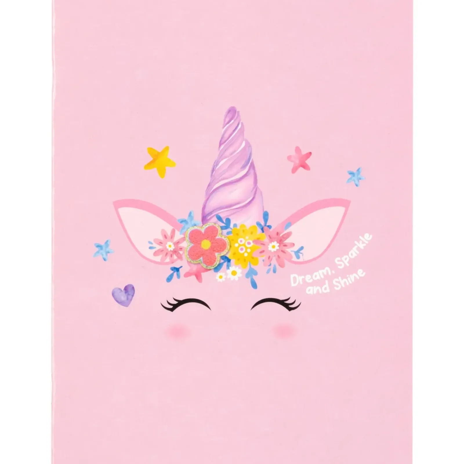 Note! Cadernos E Recargas > Caderno Agrafado A5 Pautado 40 Folhas 60G Unicorn