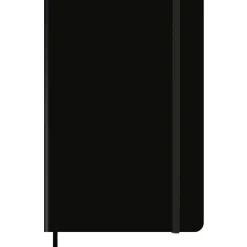 Best Note! Caderno Agrafado B5 Capa dura com Elástico Pautado Preto