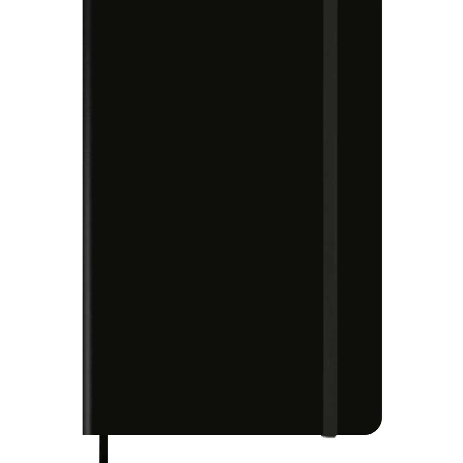 Best Note! Caderno Agrafado B5 Capa dura com Elástico Pautado Preto