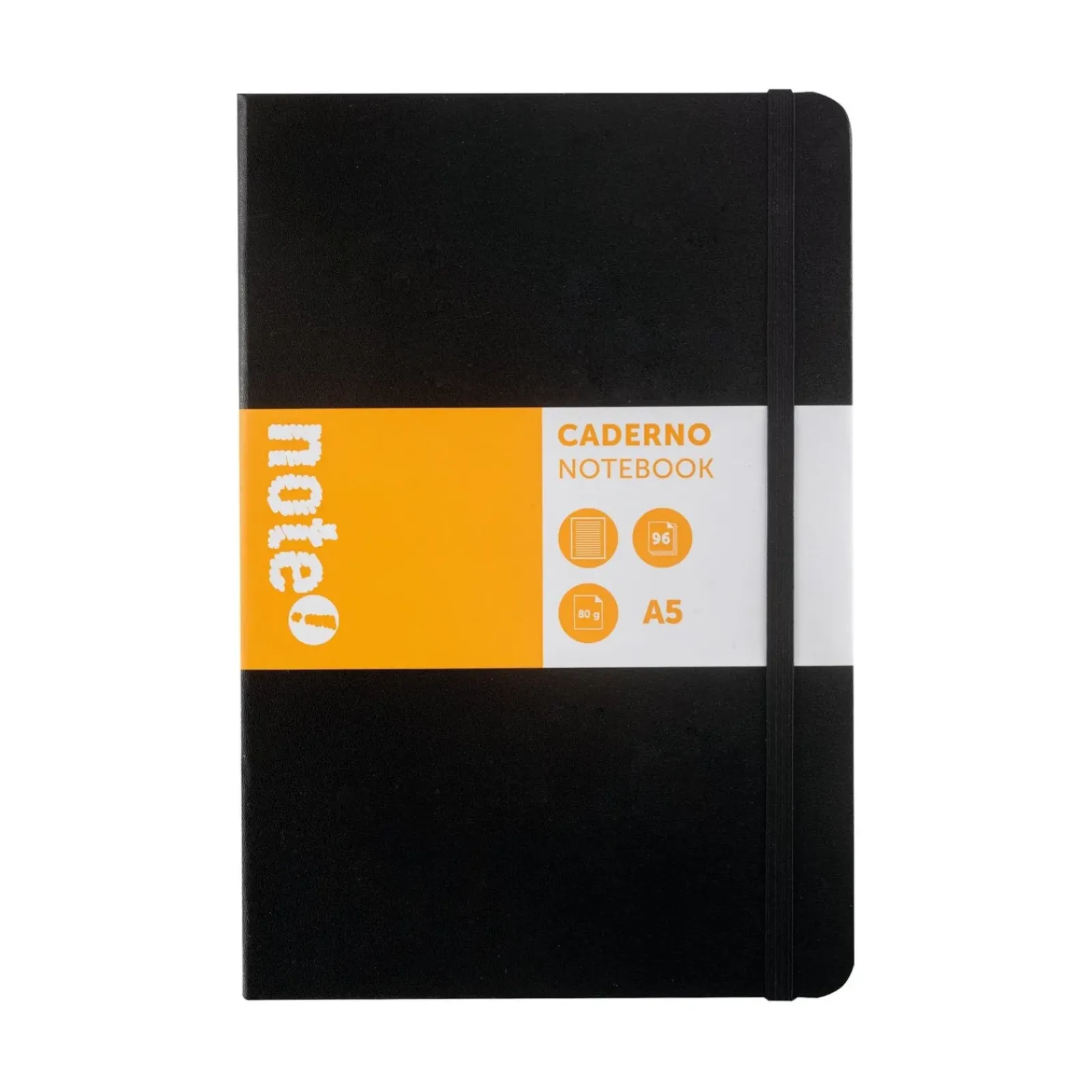 Outlet Note! Caderno Agrafado com Elástico A5 Pautado