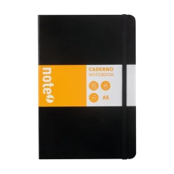 Outlet Note! Caderno Agrafado com Elástico A5 Pautado