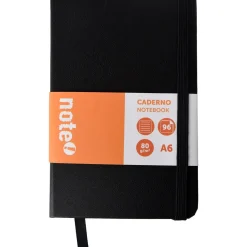 Note! Cadernos E Recargas > Caderno Agrafado com Elástico A6 Pautado