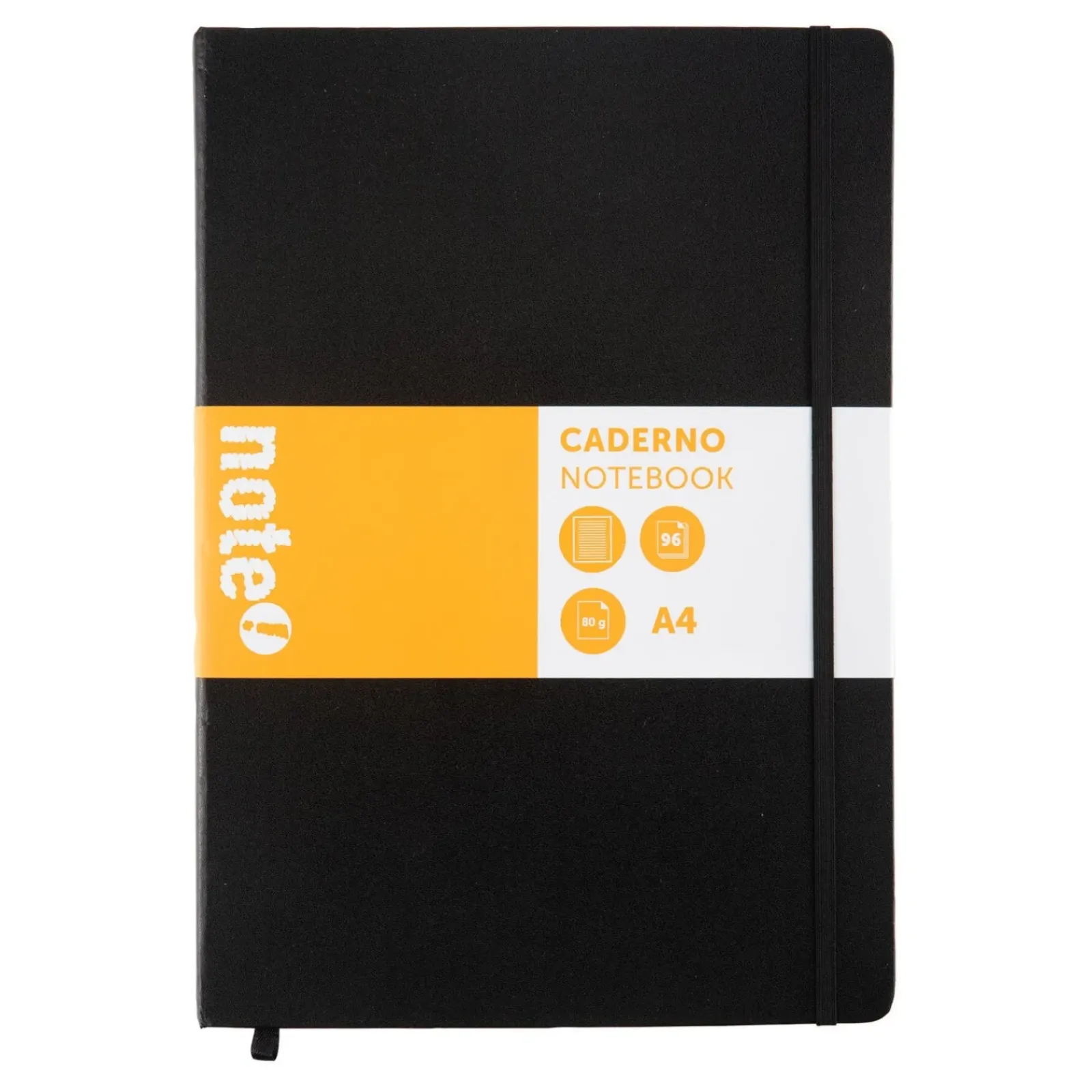 Note! Cadernos E Recargas > Caderno Agrafado com Elástico A4 Pautado