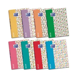 Oxford Cadernos E Recargas > Caderno Agrafado Openflex Funny Food A4 Pautado (várias cores)
