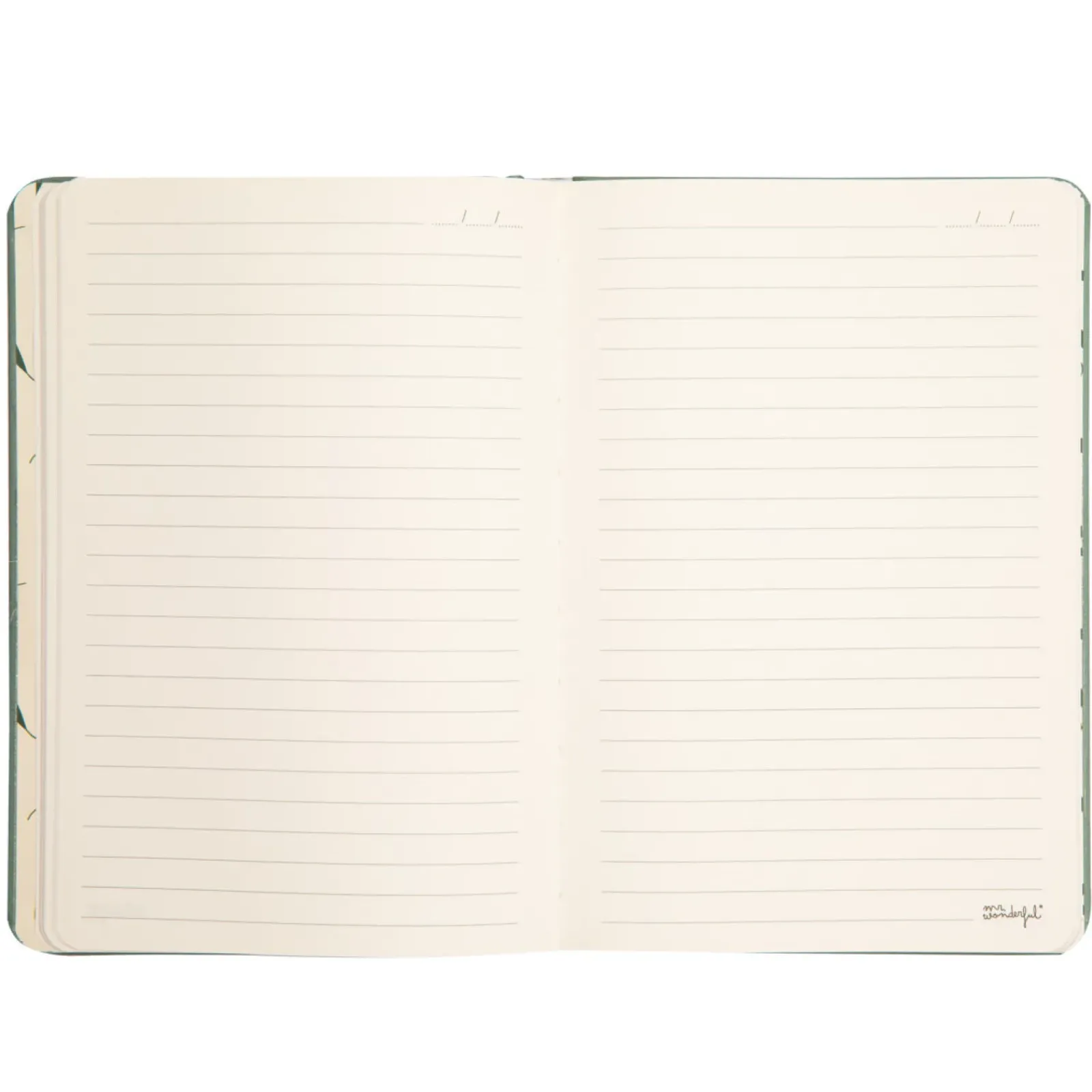 Mr. Wonderful Papel De Impressão > Caderno A5 - Green Ringtones & Notes