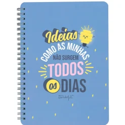 Outlet Mr. Wonderful Caderno A5 - Ideias Como As Minhas