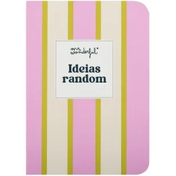Mr. Wonderful Cadernos E Blocos > Caderno A6 - Ideias Random