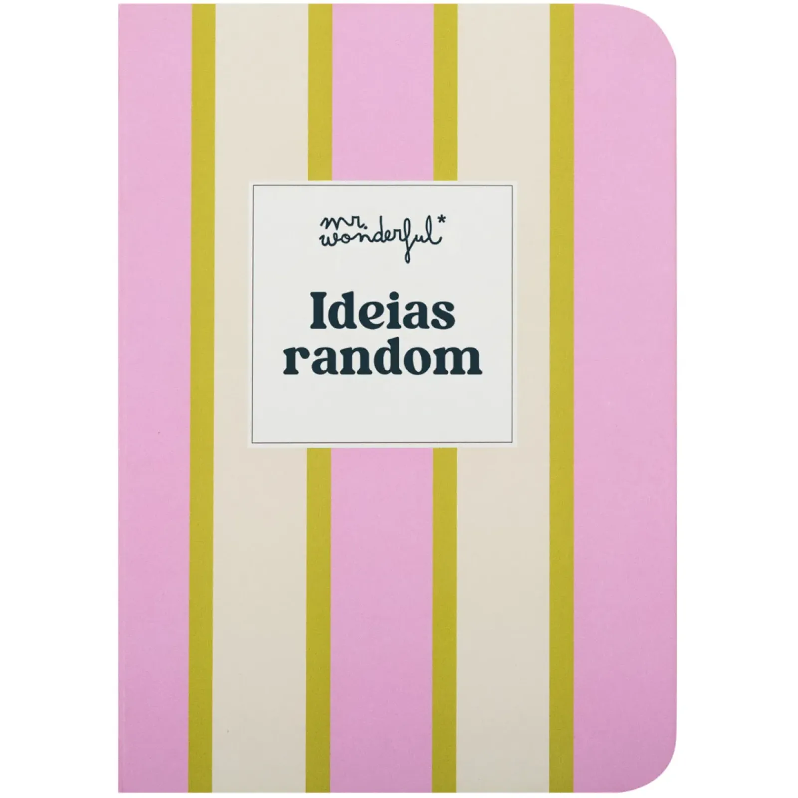 Mr. Wonderful Cadernos E Blocos > Caderno A6 - Ideias Random