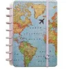 New Caderno Inteligente Caderno A5 Mapa Mundi A5 Edição Especial Gocase