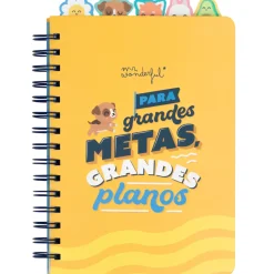 Mr. Wonderful Cadernos E Blocos > Caderno A5 - Para Grandes Metas