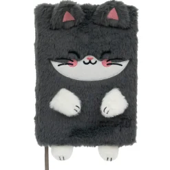 Mr. Wonderful Cadernos E Blocos > Caderno A5 Peluche - Gato