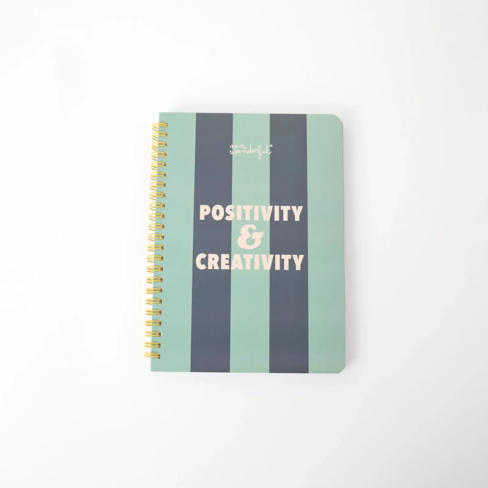 Mr Wonderfull Cadernos E Blocos > Caderno A5 - Positivity & Creativity