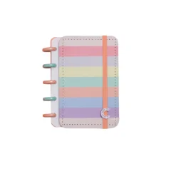 Caderno Inteligente Cadernos E Recargas|Cadernos De Disco > Caderno Arco-Íris Pastel