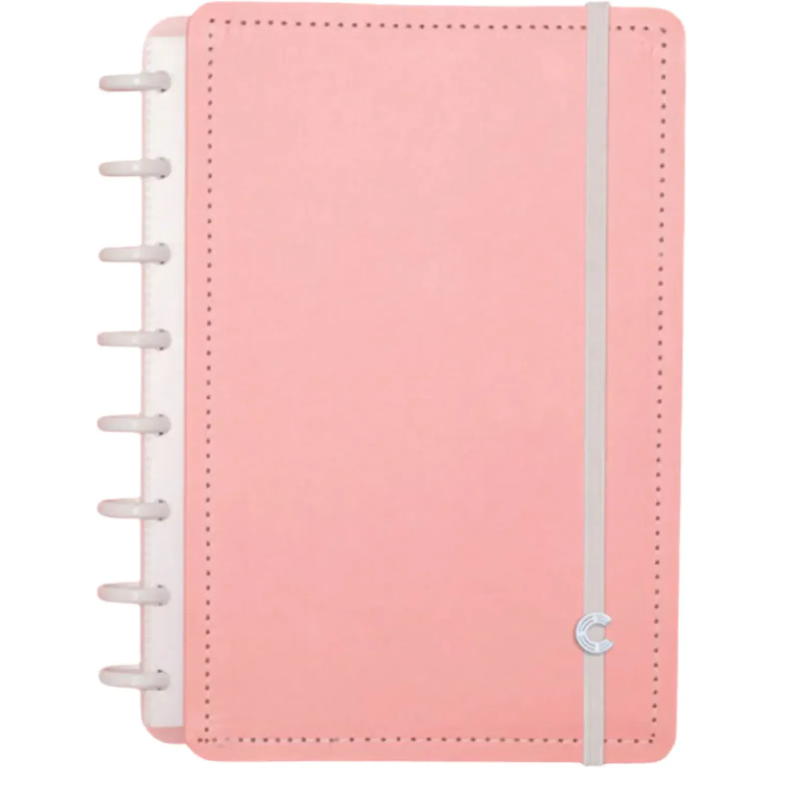 Caderno Inteligente Cadernos E Recargas|Cadernos De Disco > Caderno A5 Rosa Pastel