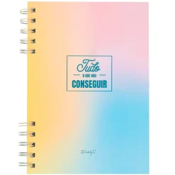 Online Mr. Wonderful Caderno A5 Rosa - Tudo O Que Vou Conseguir