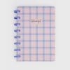 Mr. Wonderful Cadernos E Blocos > Caderno A5 - Xadrez Azul e Rosa