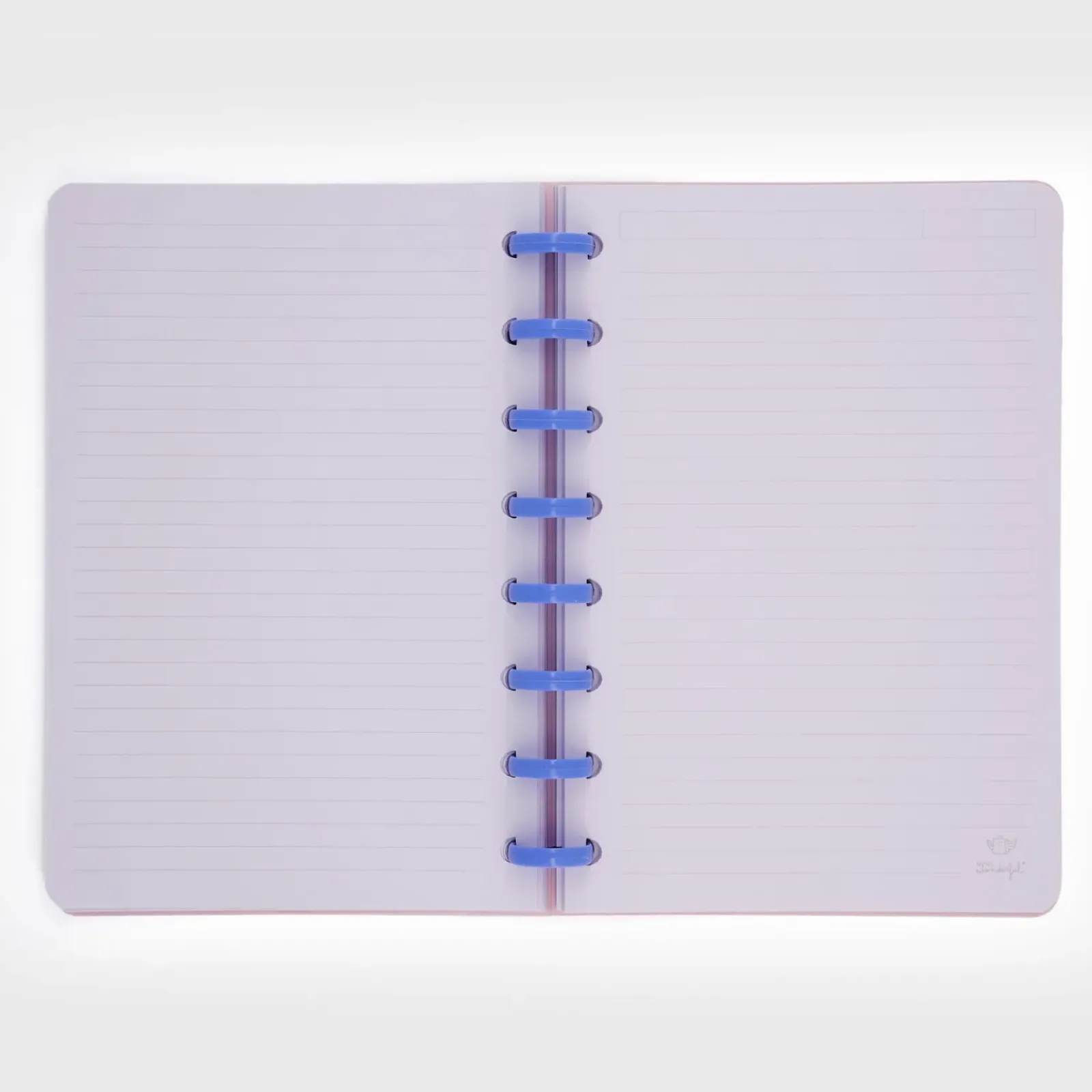 Mr. Wonderful Cadernos E Blocos > Caderno A5 - Xadrez Azul e Rosa