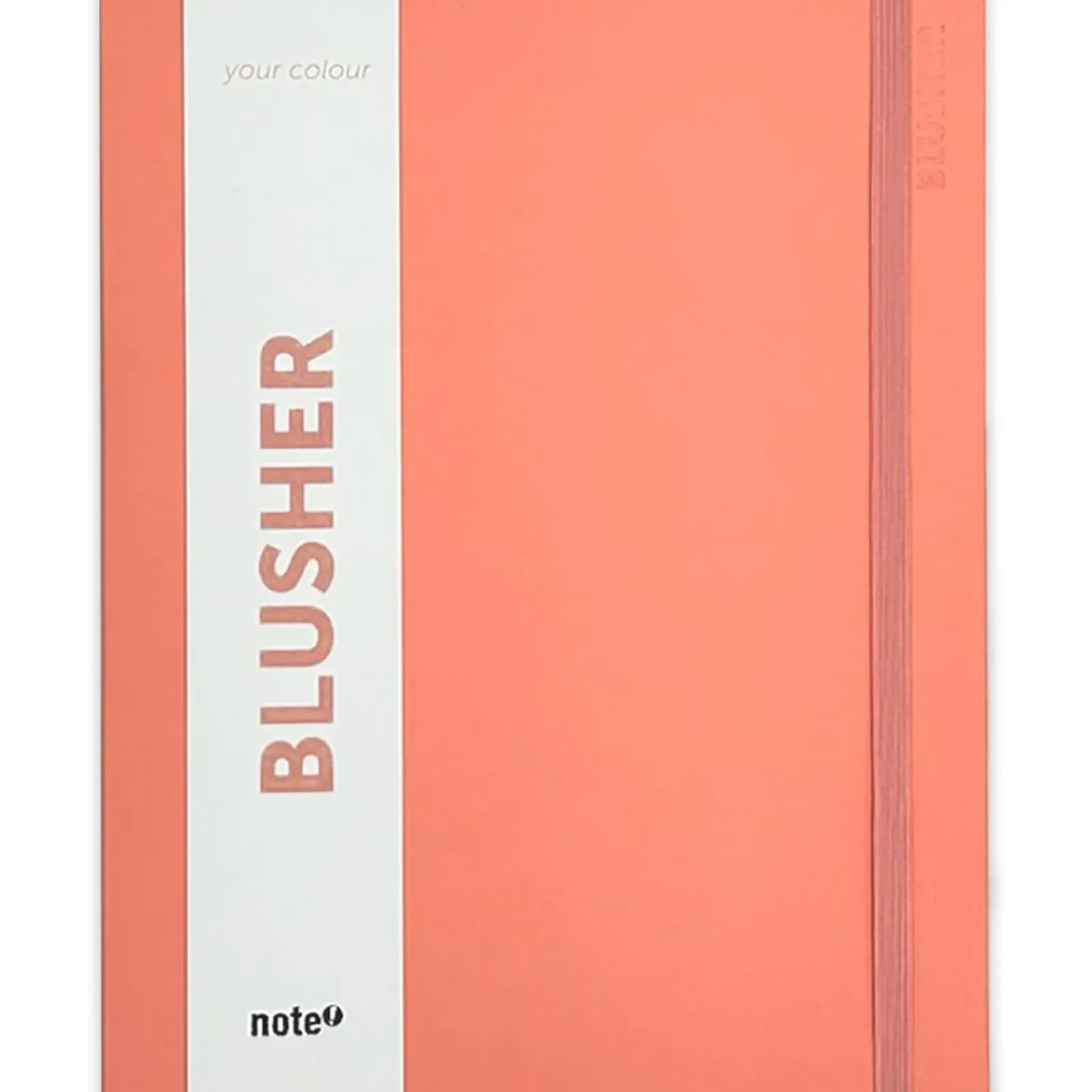 Hot Note! Caderno B5 Com Elástico Pautada 80 Folhas Your Colour Peach