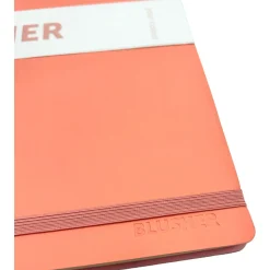 Hot Note! Caderno B5 Com Elástico Pautada 80 Folhas Your Colour Peach