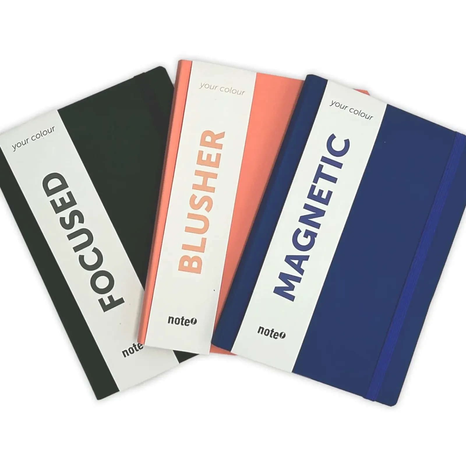 Hot Note! Caderno B5 Com Elástico Pautada 80 Folhas Your Colour Peach