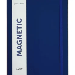 Note! Cadernos E Recargas > Caderno B5 Com Elástico Pautado 80 Folhas Your Colour Azul Note