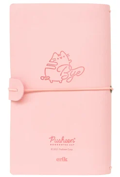 Online Pusheen Caderno Capa Couro - Gato